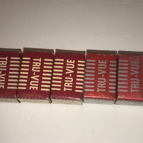 Tru-vue Film Strip Lot Of 5 New York Aquarium 102 - Picture 2 of 7